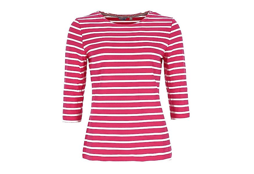 modAS 3/4-Arm-Shirt 25902 Bretonisches Damenshirt Rundhalsshirt mit Streife günstig online kaufen