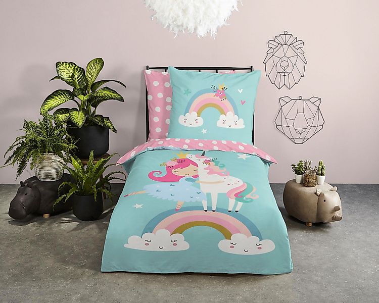 good morning Kinderbettwäsche Heaven, Renforcé, 2 günstig online kaufen