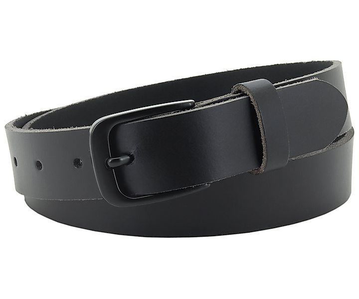 COLOGNEBELT Ledergürtel C18-PL 3 cm breiter schwarzer Ledergürtel mit Gürte günstig online kaufen