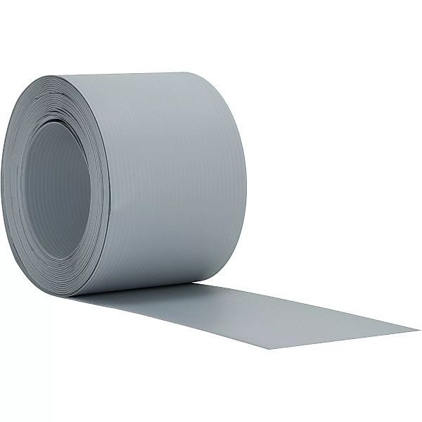 Noor Sichtschutzstreifen PVC Zaunblende Hart 19 cm x 255 cm Hellgrau günstig online kaufen