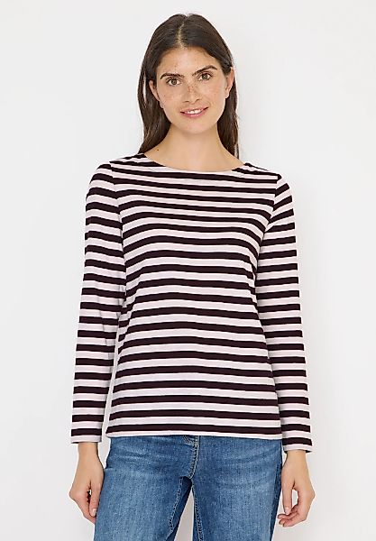 Cecil Langarmshirt aus reiner Baumwolle günstig online kaufen