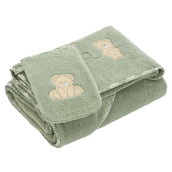 Vossen Kapuzentücher Teddy Bear Set - Farbe: eucalyptus - 5285 günstig online kaufen