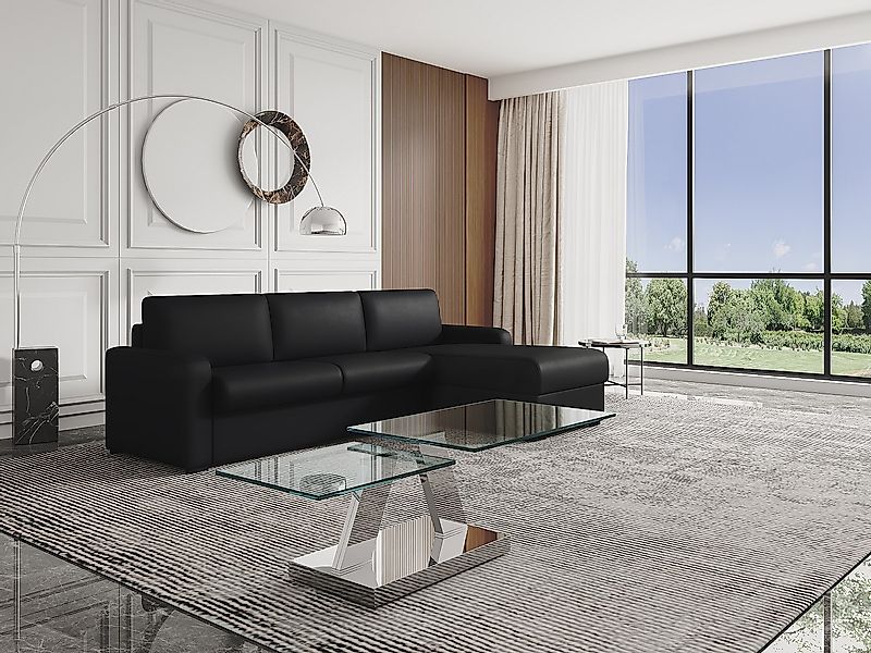 Couchtisch mit drehbaren Tischplatten - Sicherheitsglas & Metall - OYRUS günstig online kaufen