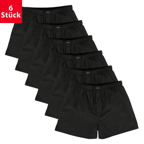 Gomati Boxershorts 6er Pack Herren Boxershorts günstig online kaufen