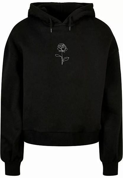 Merchcode Kapuzenpullover "Damen Ladies Spring - Rose Oversized Hoody", (1 günstig online kaufen