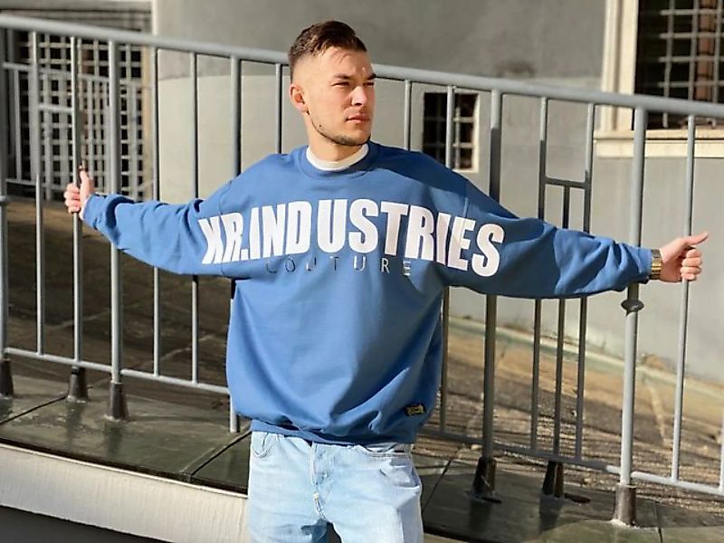 KR-Industries Sweatshirt Sweat Denim Denim-Style günstig online kaufen