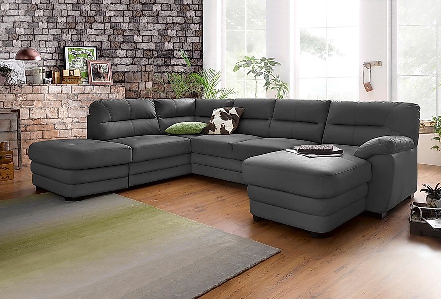 COTTA Wohnlandschaft "Royale U-Form" wahlweise mit Bettfunktion günstig online kaufen