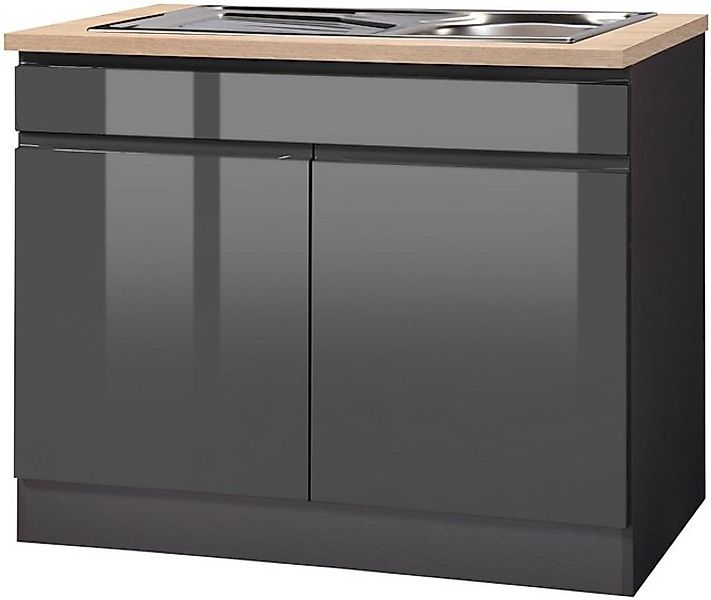 HELD MÖBEL Spülenschrank "Virginia", 110 cm breit, inklusive Einbauspüle günstig online kaufen