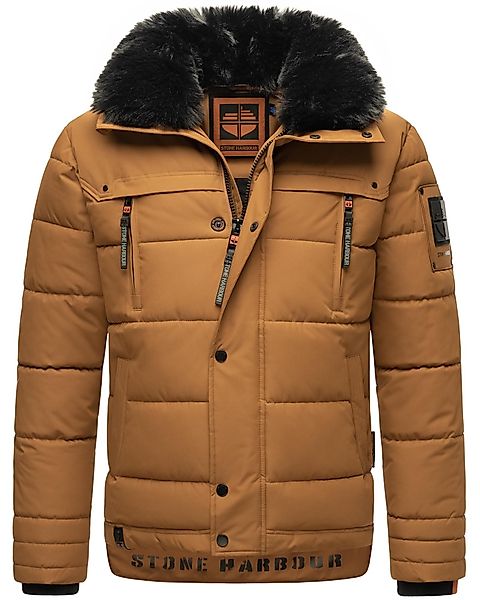 Stone Harbour Steppjacke "Witas" mitKapuze gesteppte Herren Winterjacke mit günstig online kaufen
