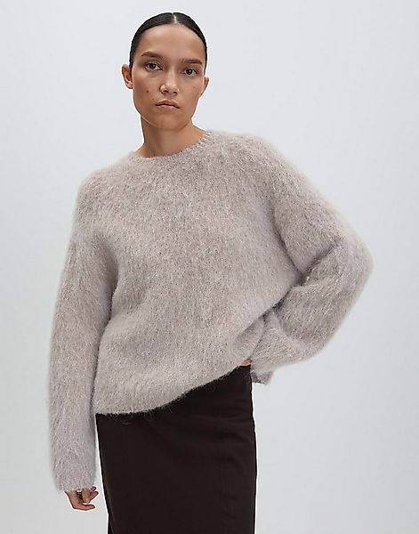 someday Strickpullover TAYANA Loose aus haarigem Alpakamix weite Passform, günstig online kaufen