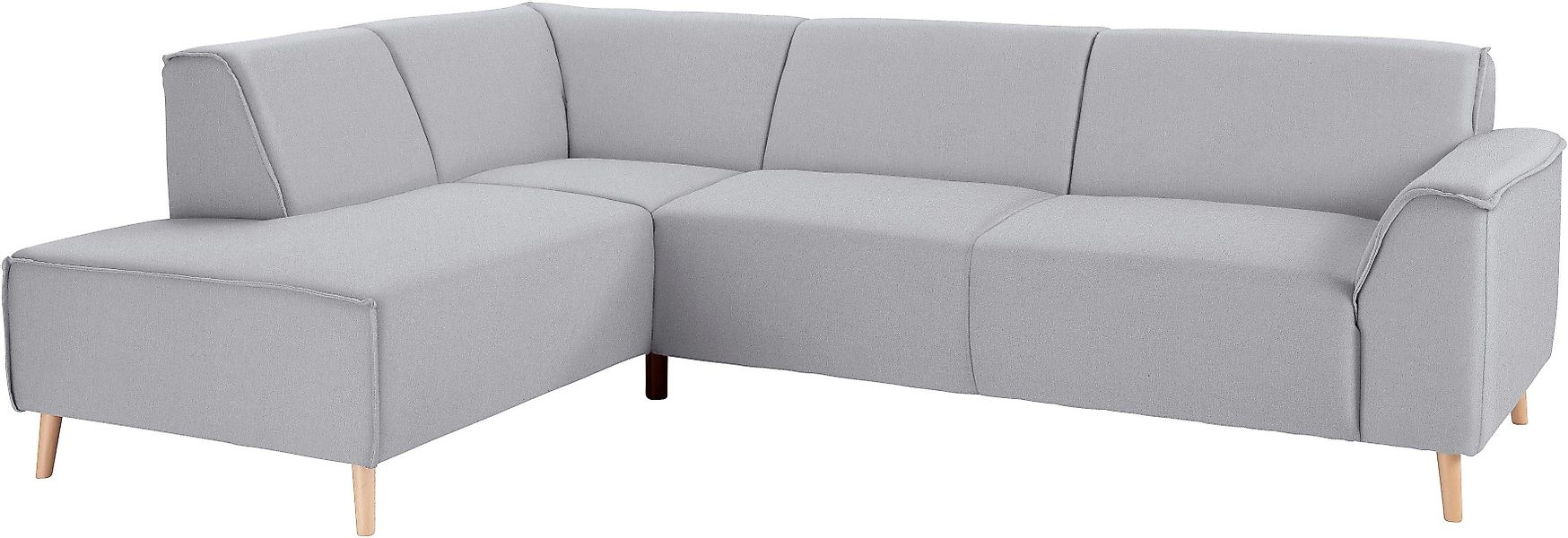 andas Ecksofa Janek L-Form, mit Federkern günstig online kaufen
