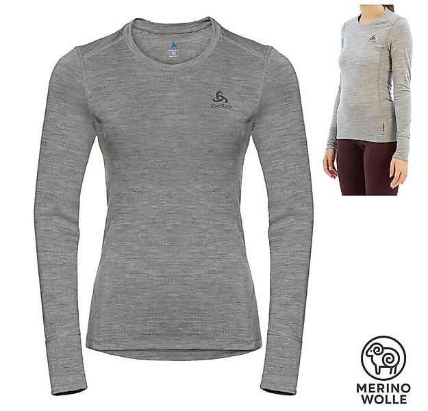 Odlo Langarmshirt Odlo BL Top Crew Neck LS Merino 200 Damen – Langarm Shirt günstig online kaufen