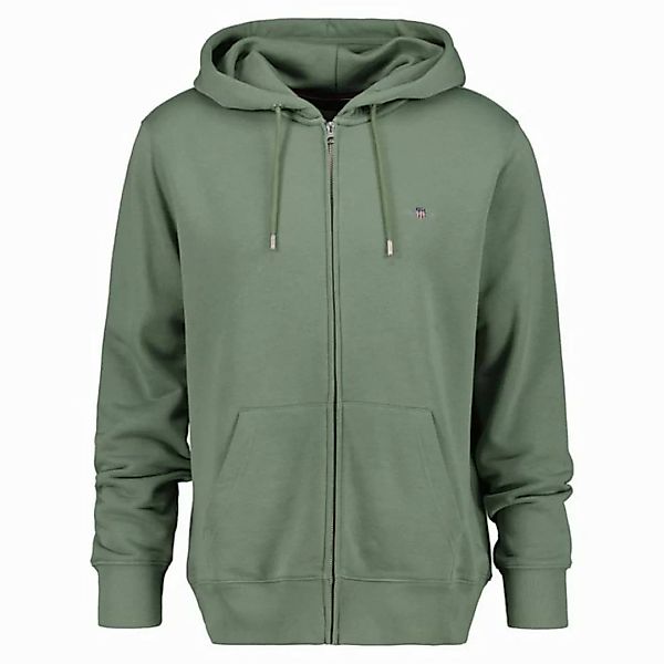 Gant Sweater "Sweatjacke REGULAR SHIELD FULL ZIP HOODIE" günstig online kaufen