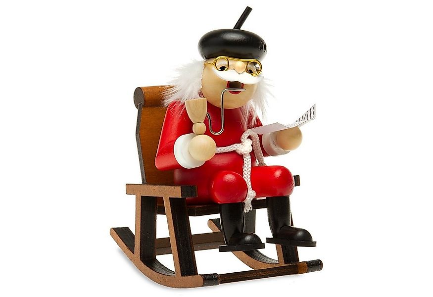 SIKORA Weihnachtsfigur RM-F Räuchermännchen aus Holz Oma oder Opa im Schauk günstig online kaufen
