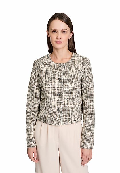 Betty&Co Kurzblazer "Betty & Co Damen Blazer-Jacke mit Knöpfen", Kragen günstig online kaufen