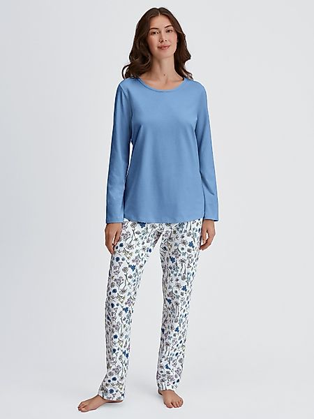 CALIDA Pyjama Marine Dreams Damen (2 günstig online kaufen