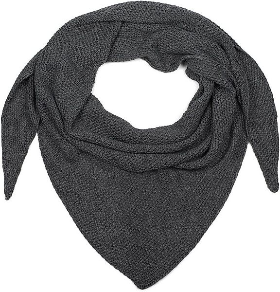 styleBREAKER Dreieckstuch Strick Dreiecktuch Einfarbig, (1-St) günstig online kaufen