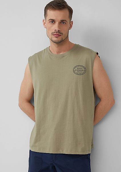 s.Oliver Shirttop Jersey-Tanktop im Relaxed Fit günstig online kaufen