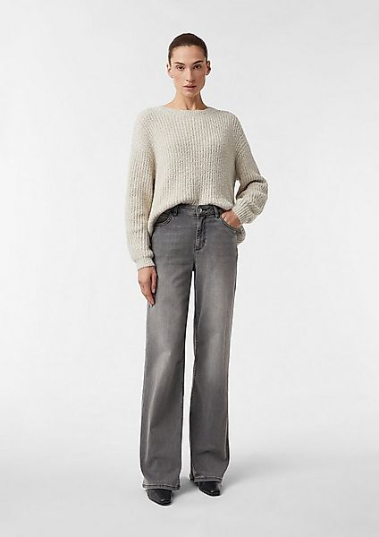 comma Weite Jeans Jeans-Hose Elastische Jeans mit weitem Bein günstig online kaufen