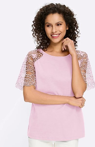 heine Spitzenshirt "Shirt" 1 tlg. günstig online kaufen