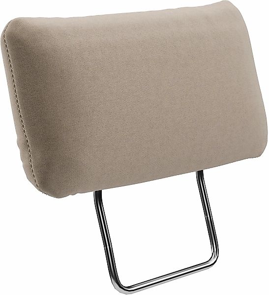 Places of Style Kopfstütze "Varese", Kreuznaht in beige günstig online kaufen