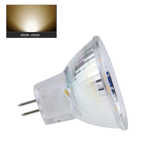 MUPOO LED-Leuchtmittel LED-Leuchtmittel LED Glühbirnen GU4-MR11,1/4/6/10er günstig online kaufen
