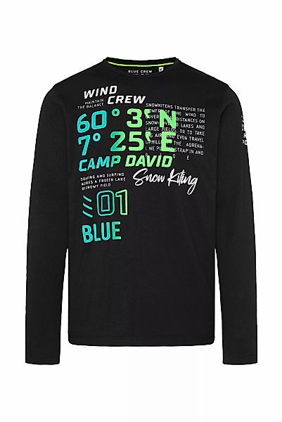 CAMP DAVID Rundhalsshirt, aus Baumwolle günstig online kaufen