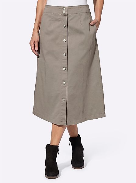 Sieh an! A-Linien-Rock Jeansrock günstig online kaufen