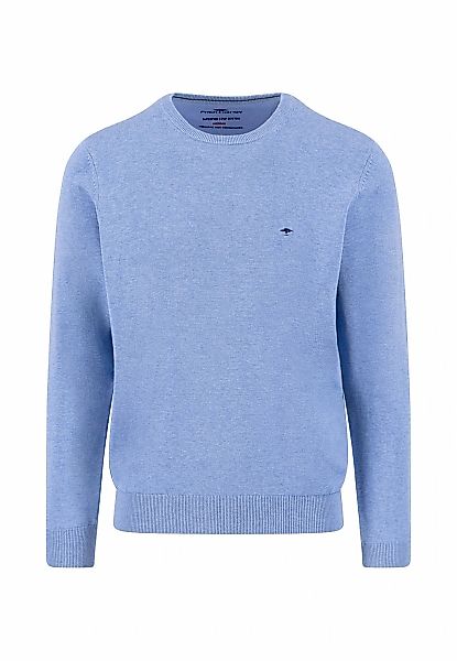 FYNCH-HATTON Strickpullover "FYNCH-HATTON Langarmpullover" mit Logostickere günstig online kaufen