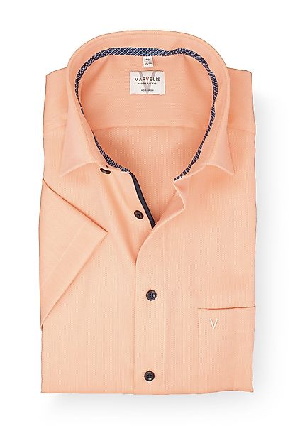 MARVELIS Kurzarmhemd Modern Fit normale, leicht günstig online kaufen
