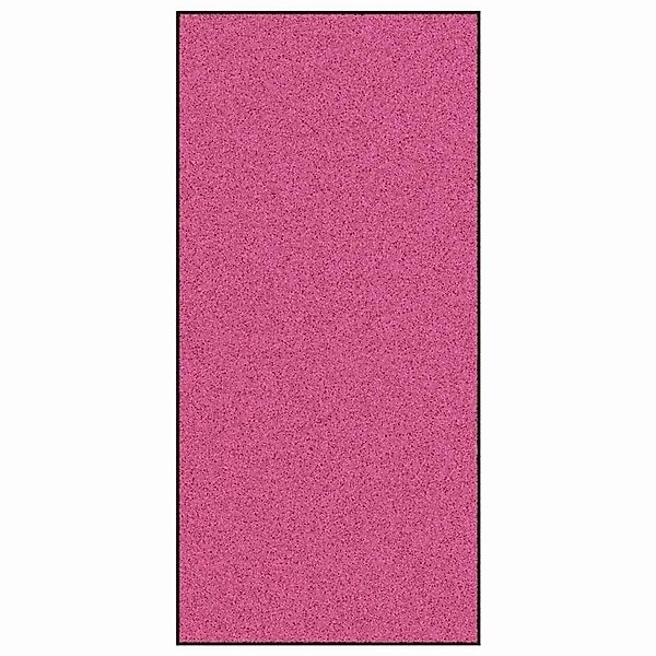 vidaXL Fußmatte Rosa und Schwarz 120 x 250 cm Polyamid und PVC 4100741 günstig online kaufen
