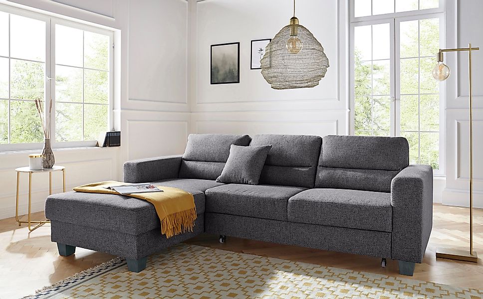 TRENDMANUFAKTUR Ecksofa Chamber, zeitlos und modern, günstig online kaufen