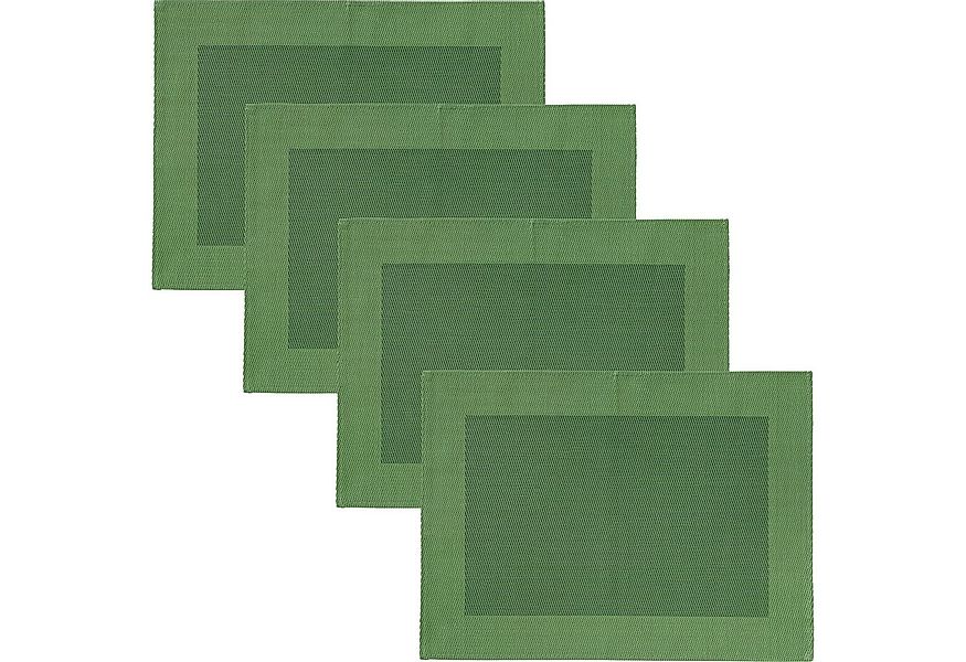 Erwin Müller Platzset Tischset "Lissabon" 4er-Pack, abwaschbar Uni günstig online kaufen