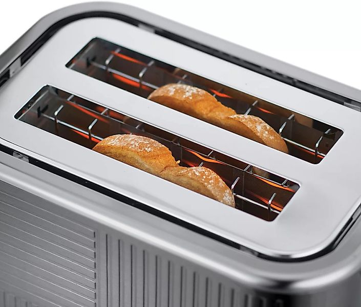 RUSSELL HOBBS Toaster »Geo Steel 25250-56«, 2 kurze Schlitze, 1640 W günstig online kaufen