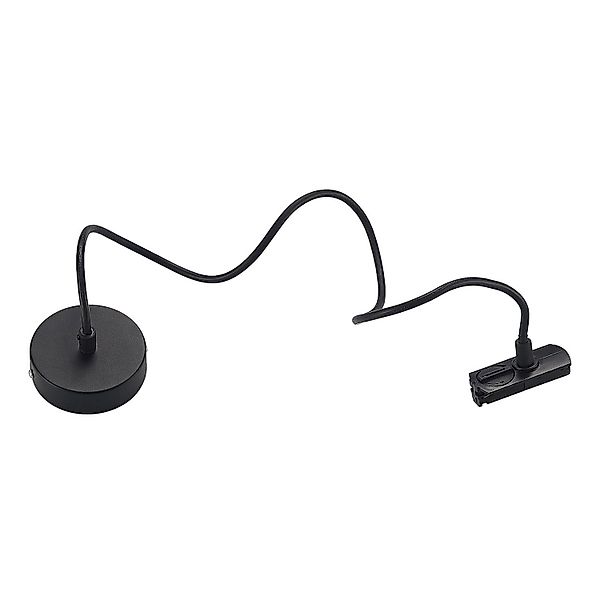 Lindby Stromschienenleuchte Linaro 9627149 in Schwarz aus Metall Flurleucht günstig online kaufen