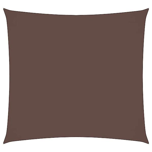 vidaXL Sonnensegel Oxford-Gewebe Quadratisch 2,5x2,5 m Braun 135796 günstig online kaufen