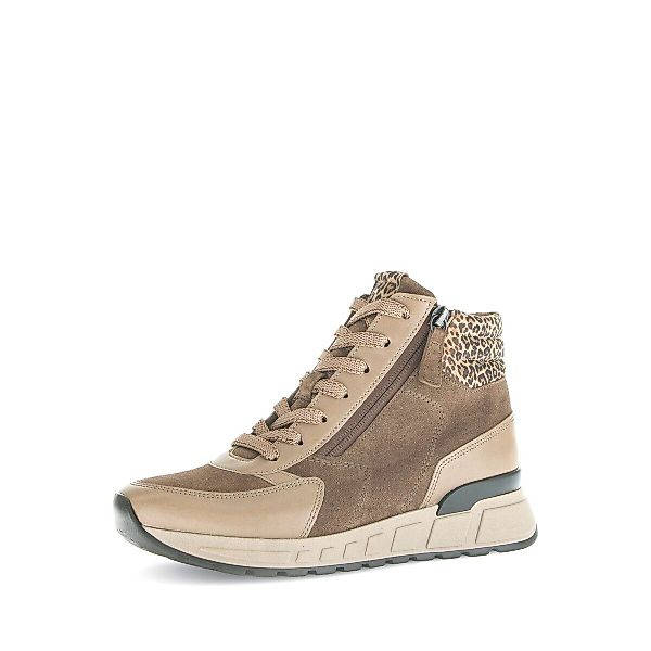 Gabor Sportliche Stiefelette Materialmix Leder Stiefelette günstig online kaufen