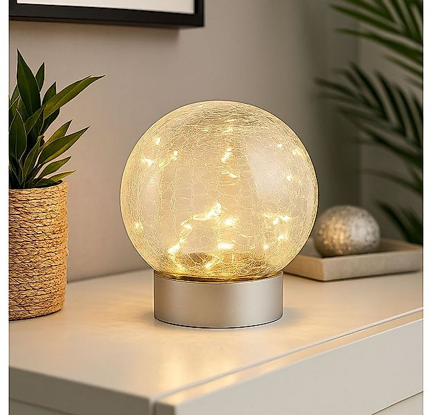 GLOBO LIGHTING LED Tischleuchte, LED-Leuchtmittel fest verbaut, Warmweiß, T günstig online kaufen