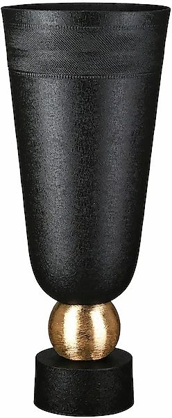 Casablanca by Gilde Tischvase »Vase konisch Nama schwarz«, (1 St.) günstig online kaufen