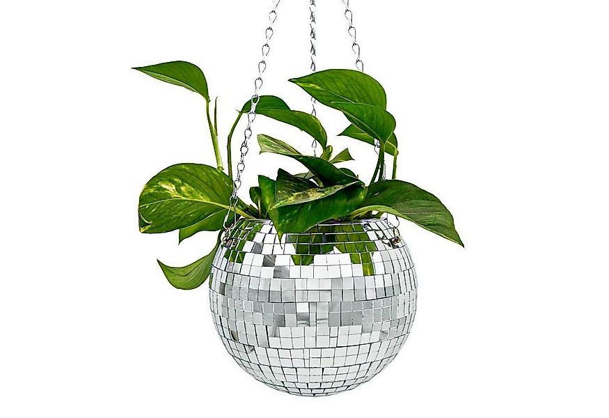 Mikamax Blumentopf Discokugel Blumentopf mit Kette zum Aufhängen günstig online kaufen