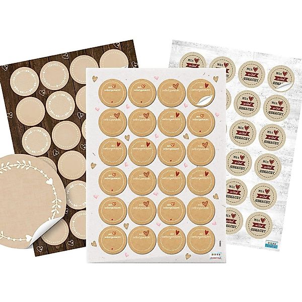 Logbuch-Verlag Dekofigur Aufkleber Set 3 x günstig online kaufen