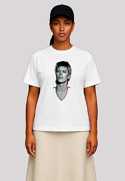 F4NT4STIC T-Shirt "TV Times Pop Star David Bowie Portrait 1977", Premium Qu günstig online kaufen