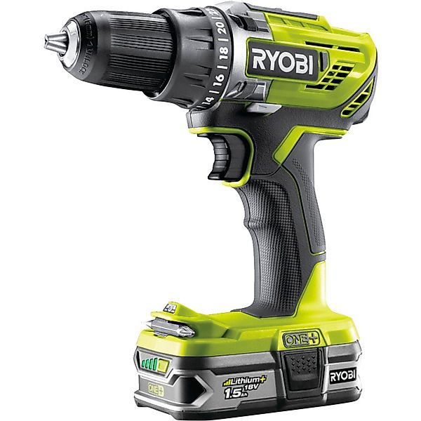 Ryobi Schraubendreher Ryobi ONE+ Akku-Bohrschrauber R18DD3-215S, günstig online kaufen