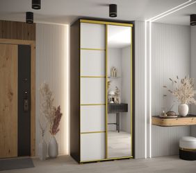 ABIKS MÖBEL Schwebetürenschrank Davos 5 Schlafzimmerschrank günstig online kaufen