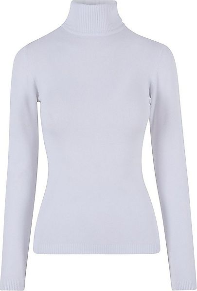 URBAN CLASSICS Rundhalspullover Ladies Knitted Turtleneck Sweater günstig online kaufen