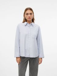 Vero Moda Langarmbluse VMIDA OXFORD SHIRT günstig online kaufen
