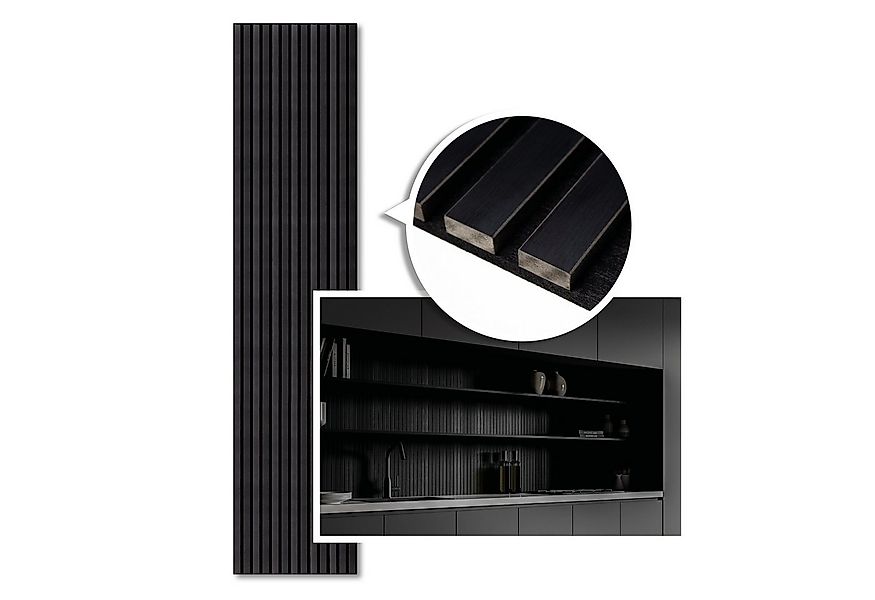 Kaiser plastic Wandpaneel Holz Akustikpaneele - Wandverkleidung, Lamellenwa günstig online kaufen