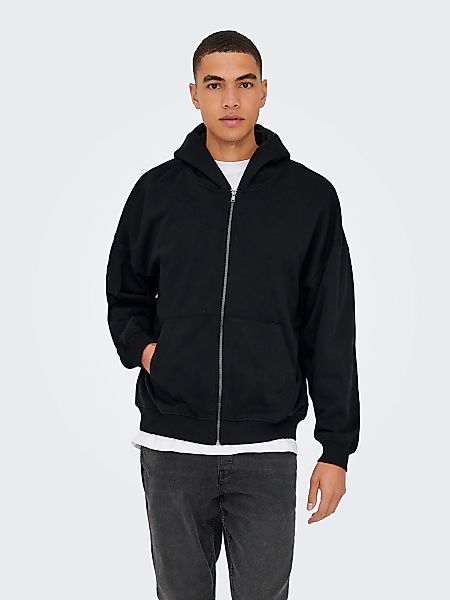 ONLY & SONS Kapuzensweatshirt "ONSTURNER LIFE VTG ZIP HOODIE SWEAT" günstig online kaufen