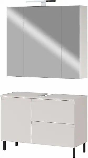 GERMANIA Badmöbel-Set "Scantic", (2 St.), mehrteiliges Set mit großem Wasch günstig online kaufen