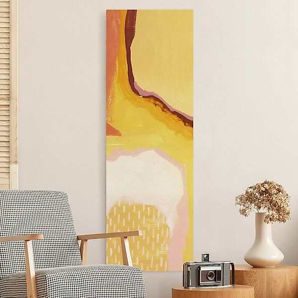 Leinwandbild auf Canvas Natural Geschmolzenes Sonnenlicht günstig online kaufen